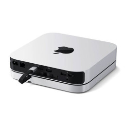 SATECHI Stand & Hub Mac Mini / Mac Studio Argent - SA-ST-GMMSHS