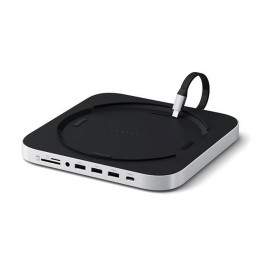 SATECHI Stand & Hub Mac Mini / Mac Studio Argent - SA-ST-GMMSHS