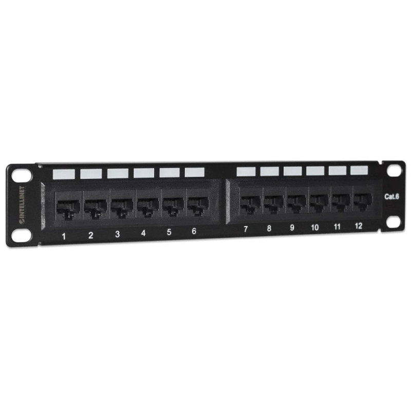 Panneau de Brassage 24 Ports RJ45 CAT 6 Equipe - ENS-PA24P6E Panneau de Brassage 24 Ports RJ45 CAT 6 Equipe - ENS-PA24P6E