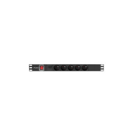 Multiprise Rackable 5 Prises Française pour Armoire