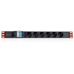 Multiprise Rackable 6 Prises Française pour Armoire