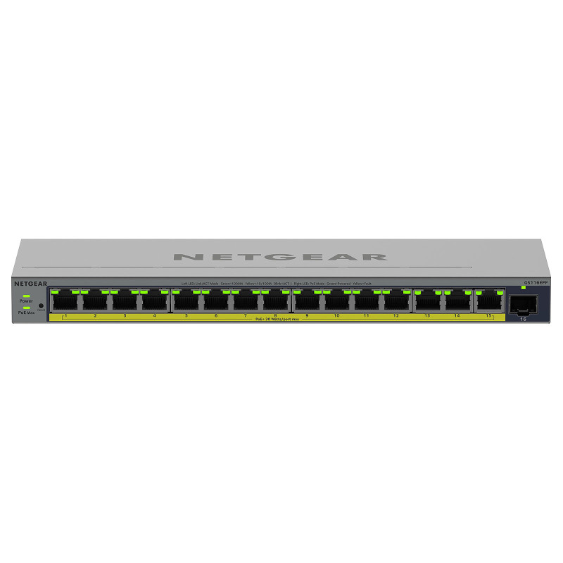 Netgear Easy Smart GS116EPP Netgear Easy Smart GS116EPP