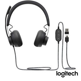 Micro Casque - Logitech Zone Wired UC