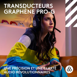 Micro Casque - Logitech G Astro A50 Lightspeed Noir