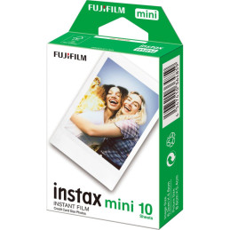 Pack de 10 Feuilles Pour les appareils Fujifilm Mini – Blanc