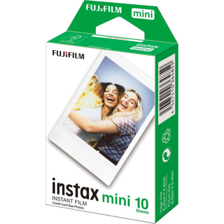 Pack de 10 Feuilles Pour les appareils Fujifilm Mini – Blanc