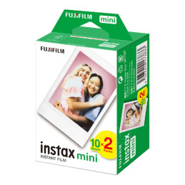 Pack de 20 Feuilles Pour les appareils Fujifilm Mini – Blanc