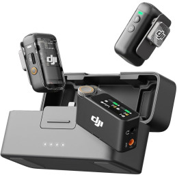 Microphone DJI Mic - Compact et Portable micros Lavalier sans