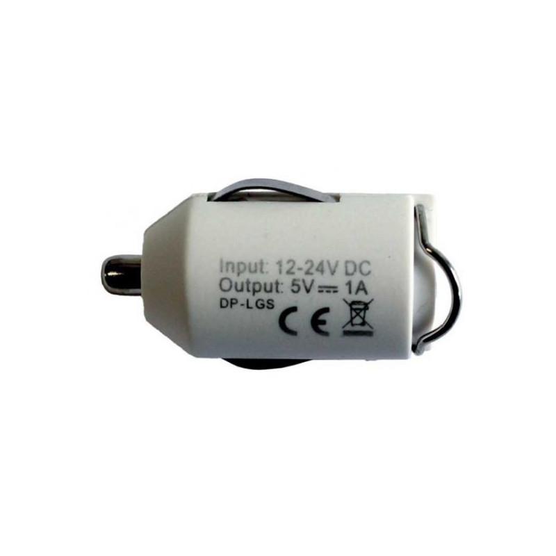 Chargeur allume-cigare USB pour Ecom Ex-HSPA08