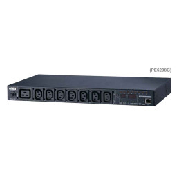 Aten Pe6208G Eco Pdu Multiprise Ip 2400W 7Xc13+1Xc19