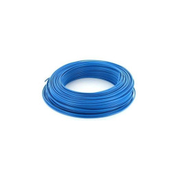 Fil électrique rigide H07VU 2.5² bleu - Couronne / Rouleau de