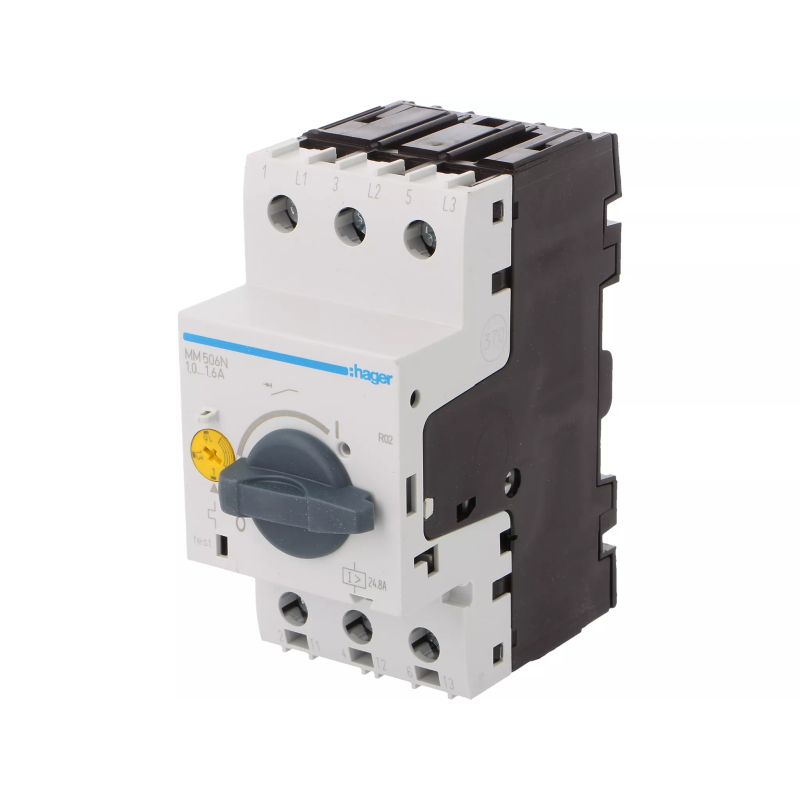 Disjoncteur moteur 0,4-0,63 - Hager - MM504N