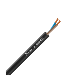 Câble électrique rigide U-1000 R02V 2x25 B/M -