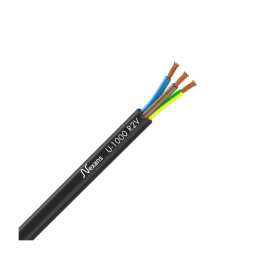 Câble électrique rigide U-1000 R02V 3G4mm² B/M/VJ -