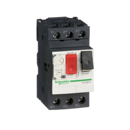 Disjoncteur moteur 4 à 6,3 A 3P 3d déclencheur magnétothermique TeSys GV2ME Schneider Electric - GV2ME10