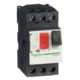 Disjoncteur moteur 6 à 10 A 3P 3d déclencheur magnétothermique TeSys GV2ME Schneider Electric - GV2ME14