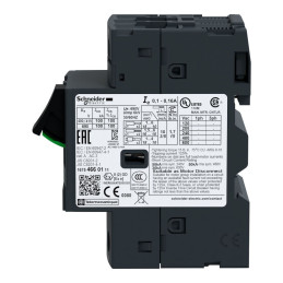 Disjoncteur moteur 9 à 14 A 3P 3d déclencheur magnétothermique TeSys GV2ME Schneider Electric - GV2ME16