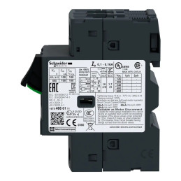 Disjoncteur moteur GV2ME 1 à 1,6 A 3P 3d déclencheur magnétothermique Schneider Electric - GV2ME06