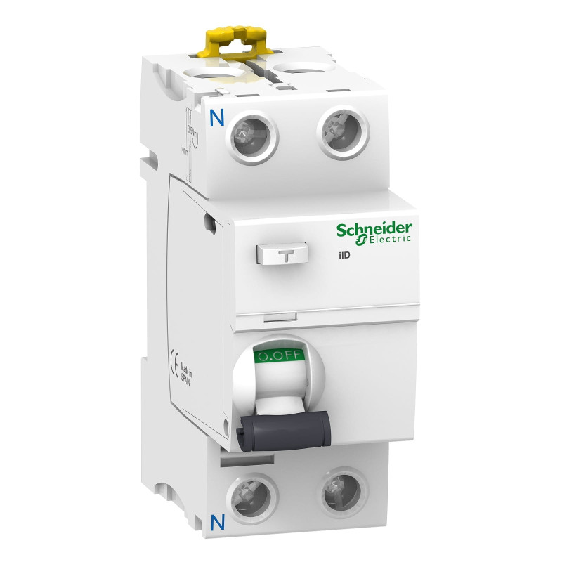Interrupteur différentiel Schneider (RCCB)- Acti9- 2P- 40A- Interrupteur différentiel Schneider (RCCB)- Acti9- 2P- 40A-