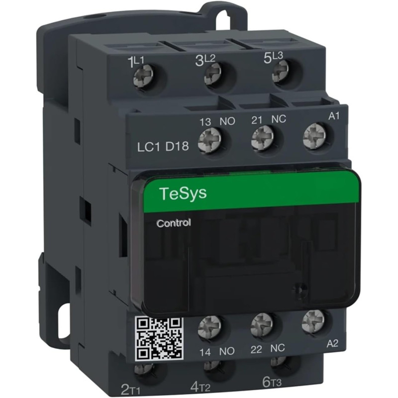 Contacteur 3 PÔLES AC-3 440V 32A bobine 230Vca TeSys LC1D Schneider Electric - LC1D32P7