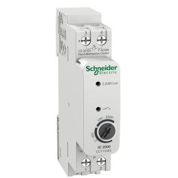 Interrupteur crépusculaire - avec cellule murale Acti9 IC2000 Schneider Electric - CCT15369