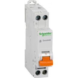 Disjoncteur miniature MCB DPN - 1P+N - 16A - Courbe C - 4500A