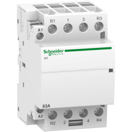 Contacteur auxiliarisable - 4P - 63A - 2NO+2NF - 220/240Vca -