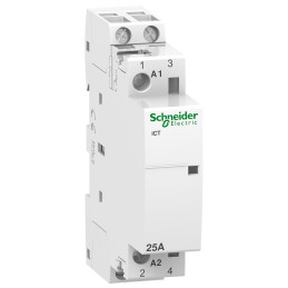 Contacteur auxiliarisable - 2P - 25A - 2NO - 230/240Vca - 50Hz