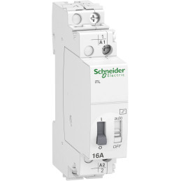Télérupteur 16A 1NO 230...240VCA 110VCC 50-60Hz Acti9, iTL