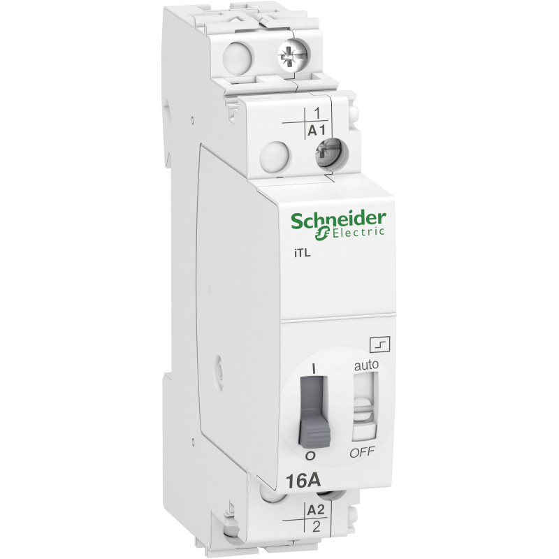 Télérupteur 16A 1NO 230...240VCA 110VCC 50-60Hz Acti9, iTL