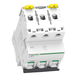 Disjoncteur modulaire miniature (MCB), 3P, 16 A, courbe C, 6
