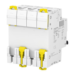 Disjoncteur modulaire miniature, 4P, 32 A, courbe C, 6000 A, 10