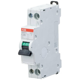 Disjoncteur miniature - 1P+N - 20 A - C - (230 V) 4,5 kA