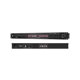 Lecteur CD MP3 4 sources audio en une avec tuner ITC - T-2221
