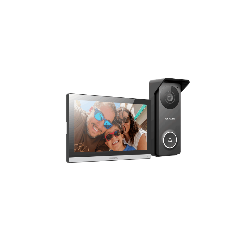 Kit d'interphone hybride HD - Hikvision - DS-KIS313-P Kit d'interphone hybride HD - Hikvision - DS-KIS313-P
