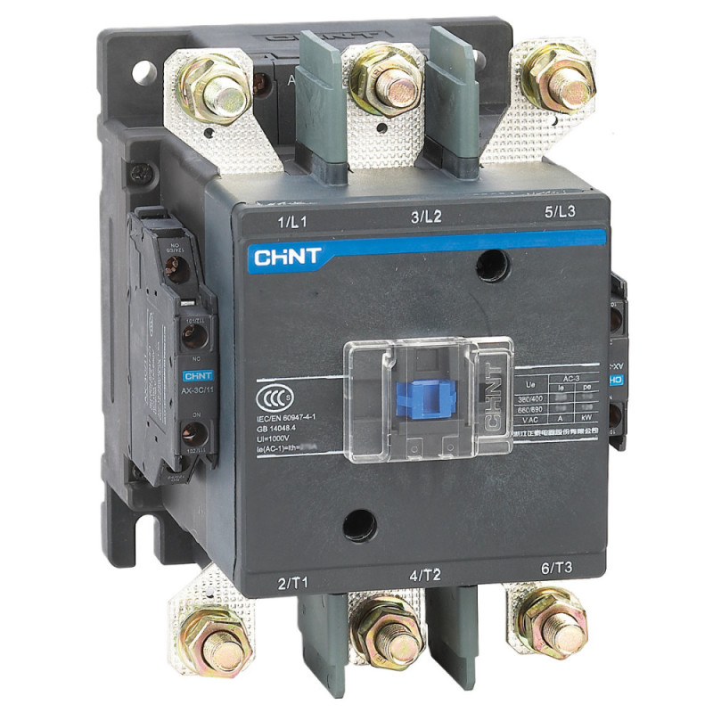 Contacteur triphasé 3P 185A 90kW NXC-185 – Bobine 220V 50/60Hz Contacteur triphasé 3P 185A 90kW NXC-185 – Bobine 220V 50/60Hz