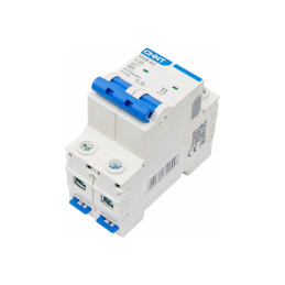 Disjoncteur miniature 2P 6kA C25A NXB-63 CHINT - 814094