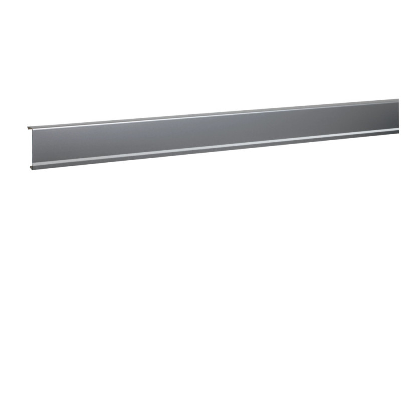 Plinthe couvercle pour LED SL 20x80 aluminum - Hager - SL2008025D1
