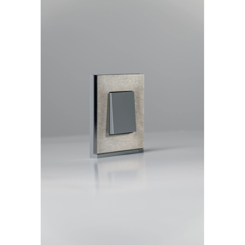 Obturateur 2 modules noir gallery - Hager - WXF689N