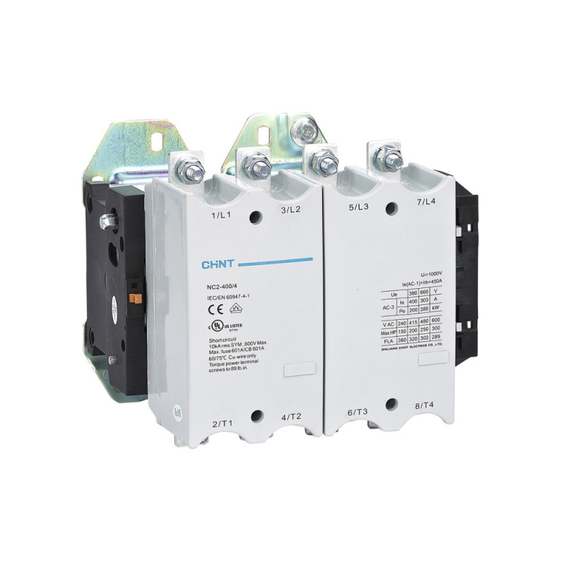 Contacteur bobine AC3 4P 150A 75KW 230V NC2-150/4 CHINT - 671399