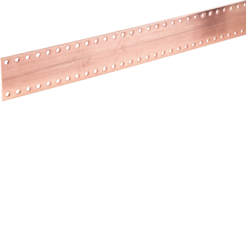 Barre cuivre perforé M10 1000A 100x5x1750mm - Hager - UC967