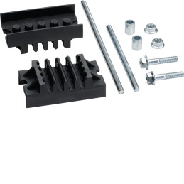 Kit jeu de barres Cu 3P+N pour 4 barres de 5mm - Hager - UC895E