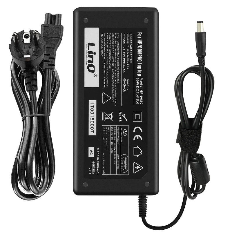 Chargeur adaptateur USB-C HP 90 W