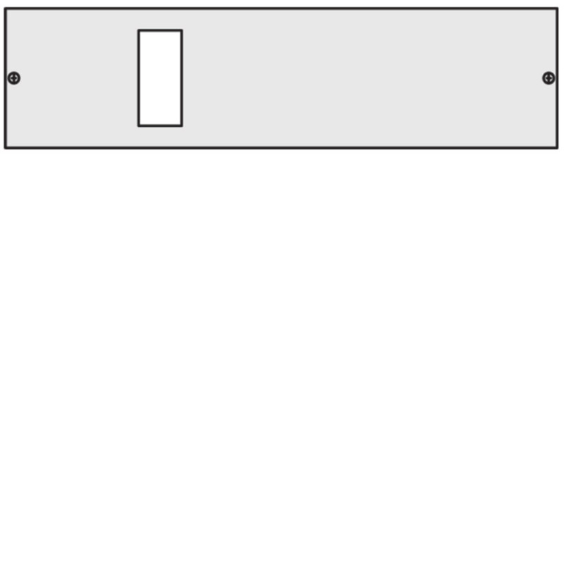 Kit, quadro system, pour coffret métallique, MCCB, 160A, horizontal, 150x600mm - Hager - UC013H