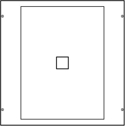 Kit interrupteur à coupure apparente HA630 commande directe débrochable 600x600 - Hager - UC005