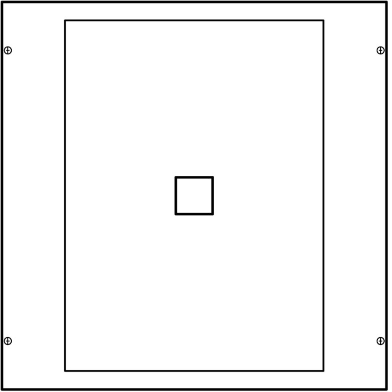Kit interrupteur à coupure apparente HA630 commande directe débrochable 600x600 - Hager - UC005