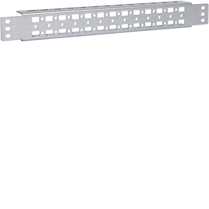 Traverse perforée Quadro+ pour montant h 50mm pour cellule 400mm - Hager - FN875E