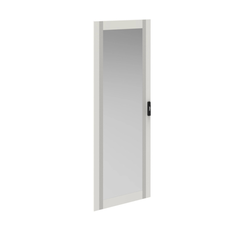 Porte vitrée quadro evo H2100xL450mm Blanc pur - Hager - FN511E