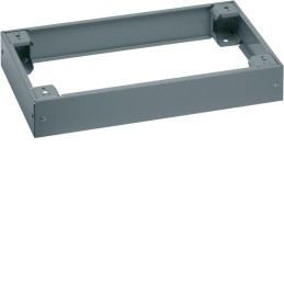Socle quadro evo H100 pour cellule P600xL1000mm Gris poussière - Hager - FN454E