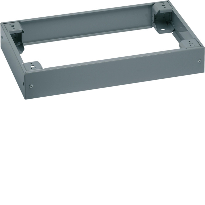 Socle quadro evo H100 pour cellule P600xL1000mm Gris poussière - Hager - FN454E